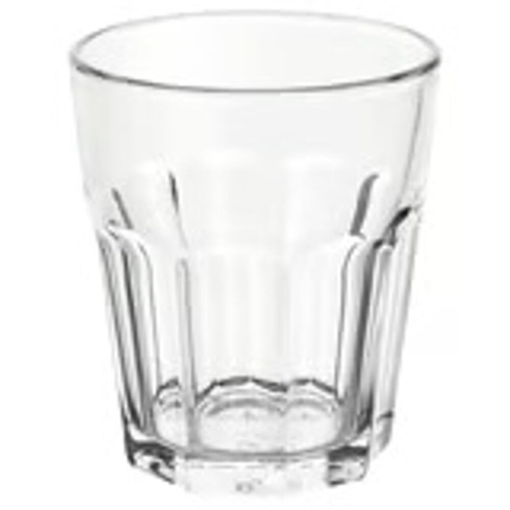 IKEA POKAL 9 oz Tempered Glass, Built Tough for Hot and Cold Beverages Set of 4